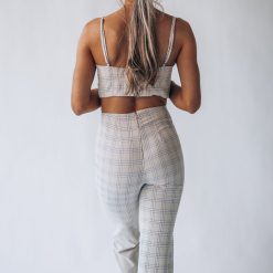 Southern Alternative Blouses + Tops Finn Plaid Crop Top
