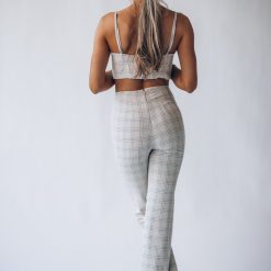 Southern Alternative Blouses + Tops Finn Plaid Crop Top