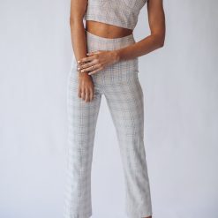 Southern Alternative Blouses + Tops Finn Plaid Crop Top