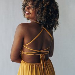 Southern Alternative Rome Lace Maxi Dress (Mustard) Dresses 9 Southern Alternative Rome Lace Maxi Dress (Mustard) Dresses