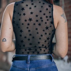 Southern Alternative Star Struck Mesh Bodysuit Clothing 6 Southern Alternative Star Struck Mesh Bodysuit Clothing