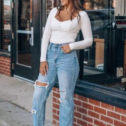 Southern Alternative Oakly Light Wash Distressed Jeans Clothing