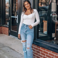 Southern Alternative Oakly Light Wash Distressed Jeans Clothing