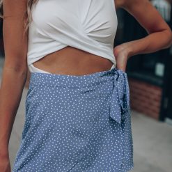Southern Alternative Daisy Polka Dot Skort Clothing