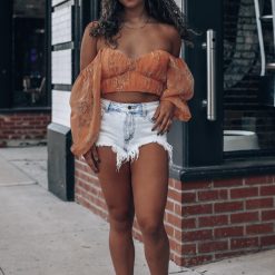 Southern Alternative Sunset Skies Crop Top