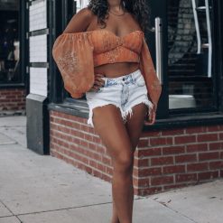 Southern Alternative Tulsa High Rise Denim Shorts 5 Southern Alternative Tulsa High Rise Denim Shorts