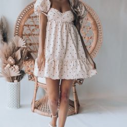 Southern Alternative Sweet Cheeks Polka Dot Mini Dress