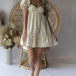 Southern Alternative Sweet Cheeks Polka Dot Mini Dress
