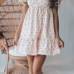 Southern Alternative Sweet Cheeks Polka Dot Mini Dress