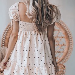 Southern Alternative Sweet Cheeks Polka Dot Mini Dress