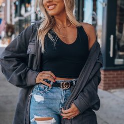 Southern Alternative Clothing Wild And Free Crop Top (Black)