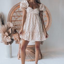 Southern Alternative Sweet Cheeks Polka Dot Mini Dress