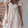 Southern Alternative Sweet Cheeks Polka Dot Mini Dress