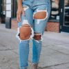 Southern Alternative Glow Up Distressed Jeans Clothing