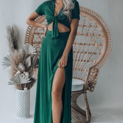 Southern Alternative Dresses Wanderer Maxi Dress (Forest) 2 Southern Alternative Dresses Wanderer Maxi Dress (Forest)