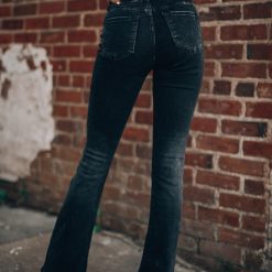 Southern Alternative Wild World Flare Jeans Denim