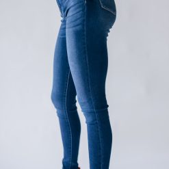 Southern Alternative Isobel Premium High Rise Jeans Denim 2 Southern Alternative Isobel Premium High Rise Jeans Denim