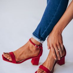 Southern Alternative Shoes Mandy Heels (Red)