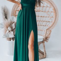 Southern Alternative Dresses Directions Multi Wrap Maxi Dress (Forest) 2 Southern Alternative Dresses Directions Multi Wrap Maxi Dress (Forest)