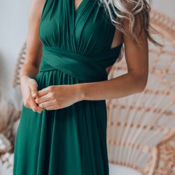 Southern Alternative Dresses Directions Multi Wrap Maxi Dress (Forest) 3 Southern Alternative Dresses Directions Multi Wrap Maxi Dress (Forest)