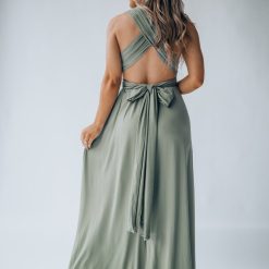 Southern Alternative Directions Multi Wrap Maxi Dress (Olive) Dresses 5 Southern Alternative Directions Multi Wrap Maxi Dress (Olive) Dresses