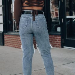 Southern Alternative Blouses + Tops Wonder Of You Wrap Crop Top (Brown)