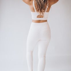 Southern Alternative Run My Way Leopard Sports Bra (Natural) Bralettes / Intimates