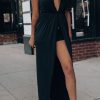 Southern Alternative Dresses Rhythm Romper Maxi Dress (Black)