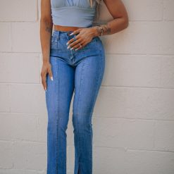 Southern Alternative Clothing Marina Halter Top (Ocean)