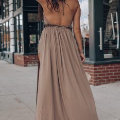 Southern Alternative Rhythm Romper Maxi Dress (Mocha) 6 Southern Alternative Rhythm Romper Maxi Dress (Mocha)