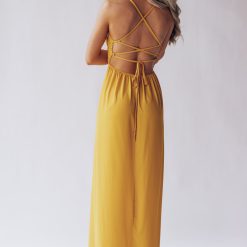 Southern Alternative Rome Lace Maxi Dress (Mustard) Dresses 3 Southern Alternative Rome Lace Maxi Dress (Mustard) Dresses