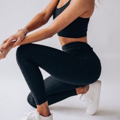 Southern Alternative Bralettes / Intimates Run My Way Leopard Sports Bra (Black) 4 Southern Alternative Bralettes / Intimates Run My Way Leopard Sports Bra (Black)