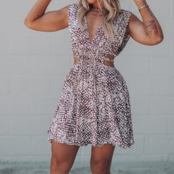 Southern Alternative Clothing Aphrodite Mini Dress (Wine)