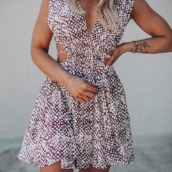 Southern Alternative Clothing Aphrodite Mini Dress (Wine)