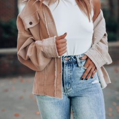 Southern Alternative Out West Corduroy Button Up