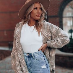 Southern Alternative Meet Me There Plaid Shacket 6 Southern Alternative Meet Me There Plaid Shacket