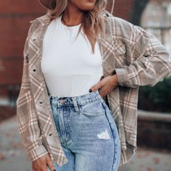 Southern Alternative Meet Me There Plaid Shacket 7 Southern Alternative Meet Me There Plaid Shacket