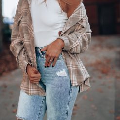 Southern Alternative Meet Me There Plaid Shacket 4 Southern Alternative Meet Me There Plaid Shacket