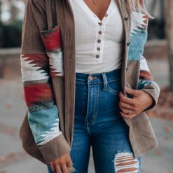 Southern Alternative Emilia Aztec Shacket Clothing