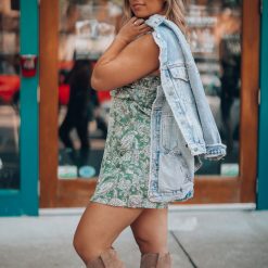 Southern Alternative Rumor Has It Distressed Denim Jacket Clothing