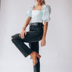 Southern Alternative Vibe Check Boyfriend Jeans (Black) 2 Southern Alternative Vibe Check Boyfriend Jeans (Black)