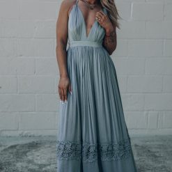 Southern Alternative Clothing At First Glance Maxi Dress (Sage)