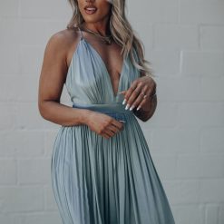 Southern Alternative Clothing At First Glance Maxi Dress (Sage)