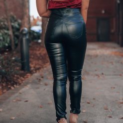 Southern Alternative Good Time Faux Leather Jeans 2 Southern Alternative Good Time Faux Leather Jeans