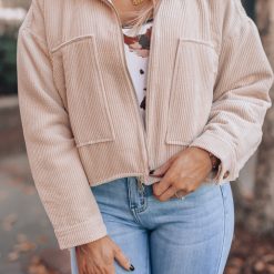 Southern Alternative Beckett Zip Up Corduroy Jacket Clothing