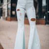Southern Alternative Denim Rodeo Distressed Bell Bottoms (Light Wash)