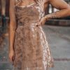 Southern Alternative Take Me Away Velvet Mini Dress Clothing