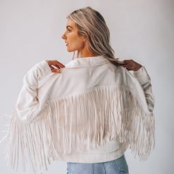 Southern Alternative Into The World Fringe Denim Jacket