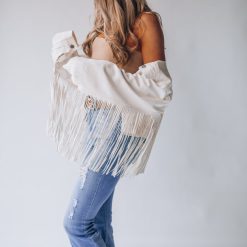 Southern Alternative Into The World Fringe Denim Jacket