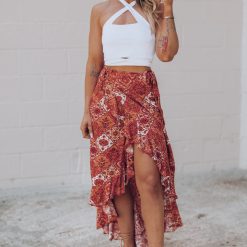 Southern Alternative Blouses + Tops Durham Cross Tank (Ivory)